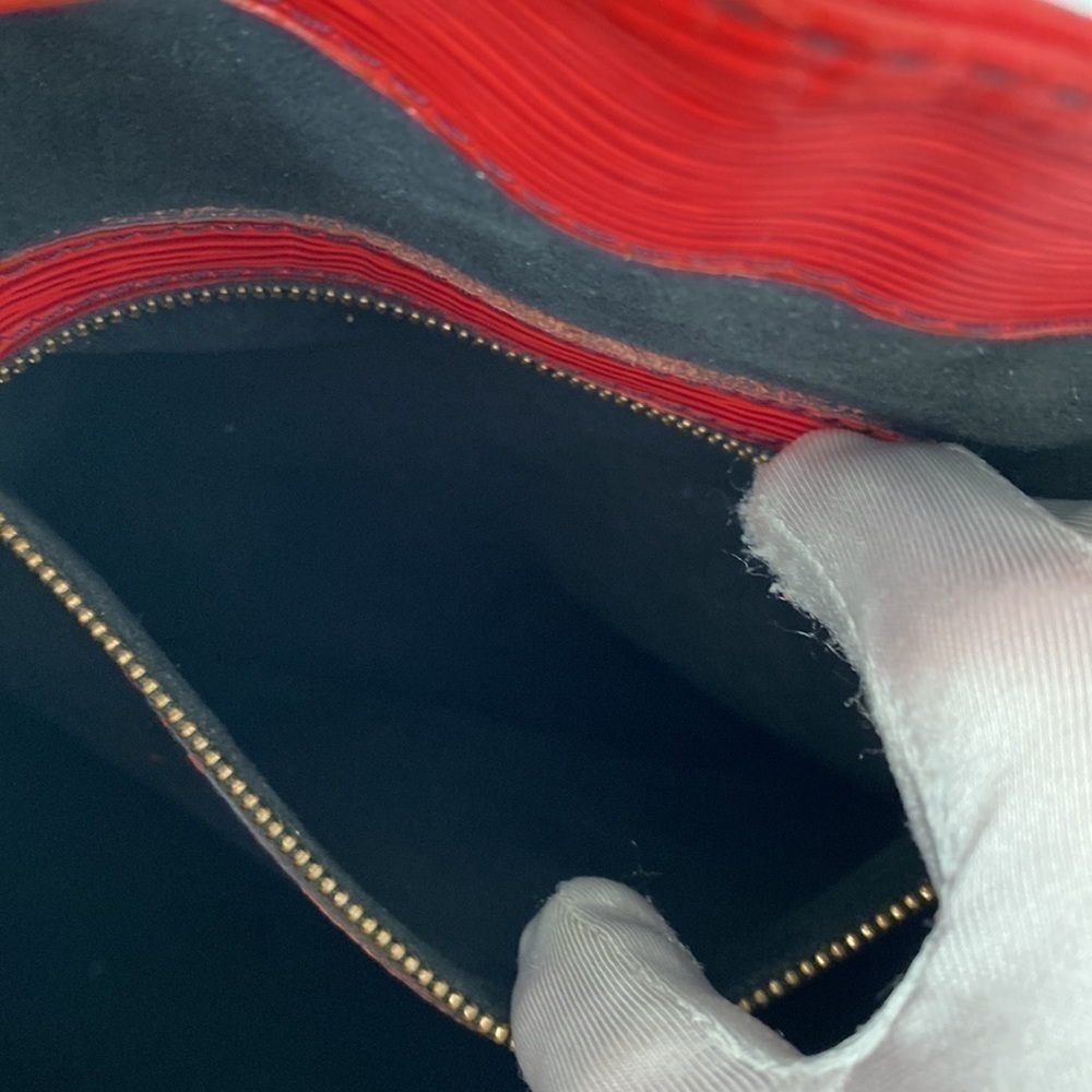 Louis Vuitton Red Epi Leather Noe GM Like New with COA 1992 Pristine Condition - Picture 15 of 16